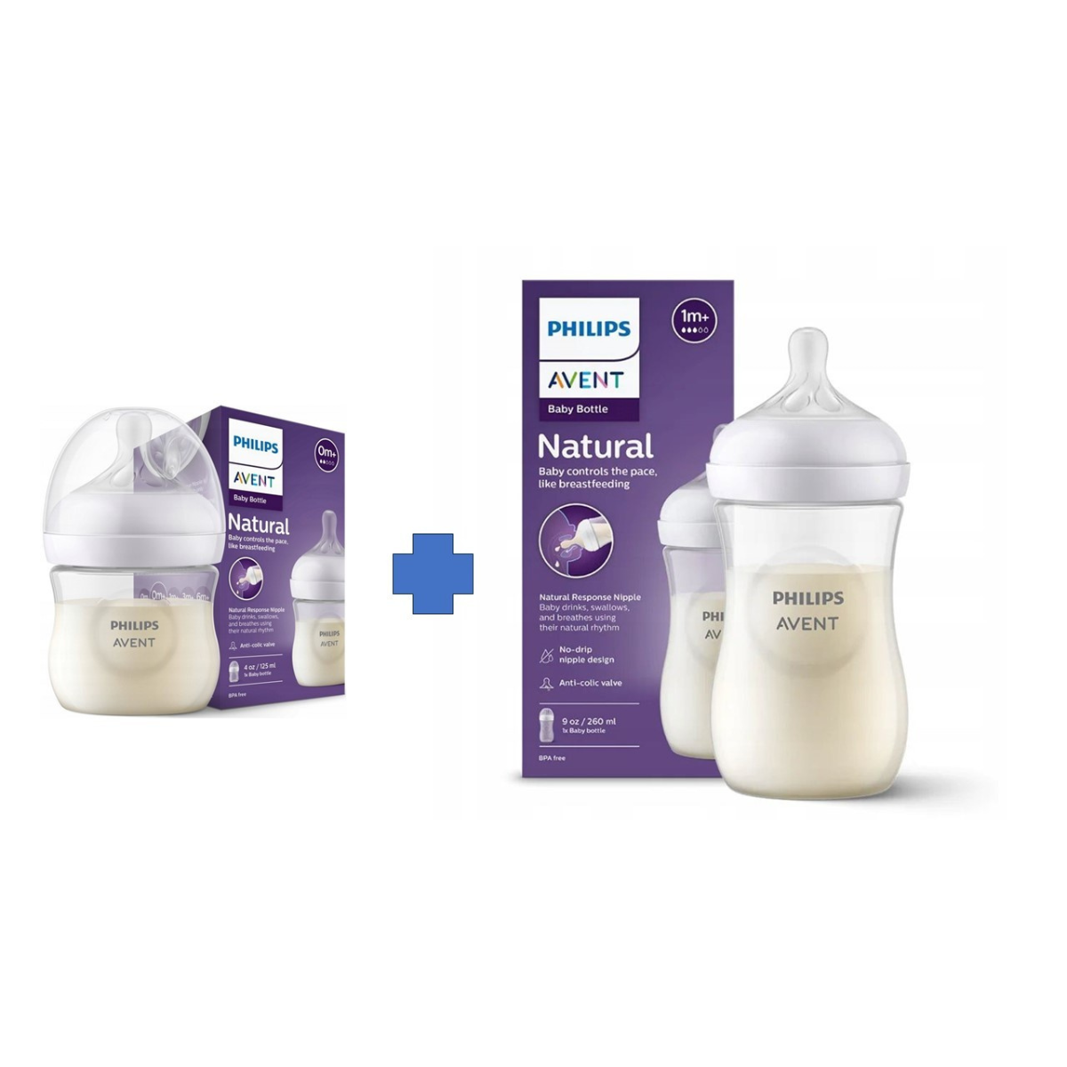 AVENT SCY903/01 + SCY900/01 buteliukų rinkinys