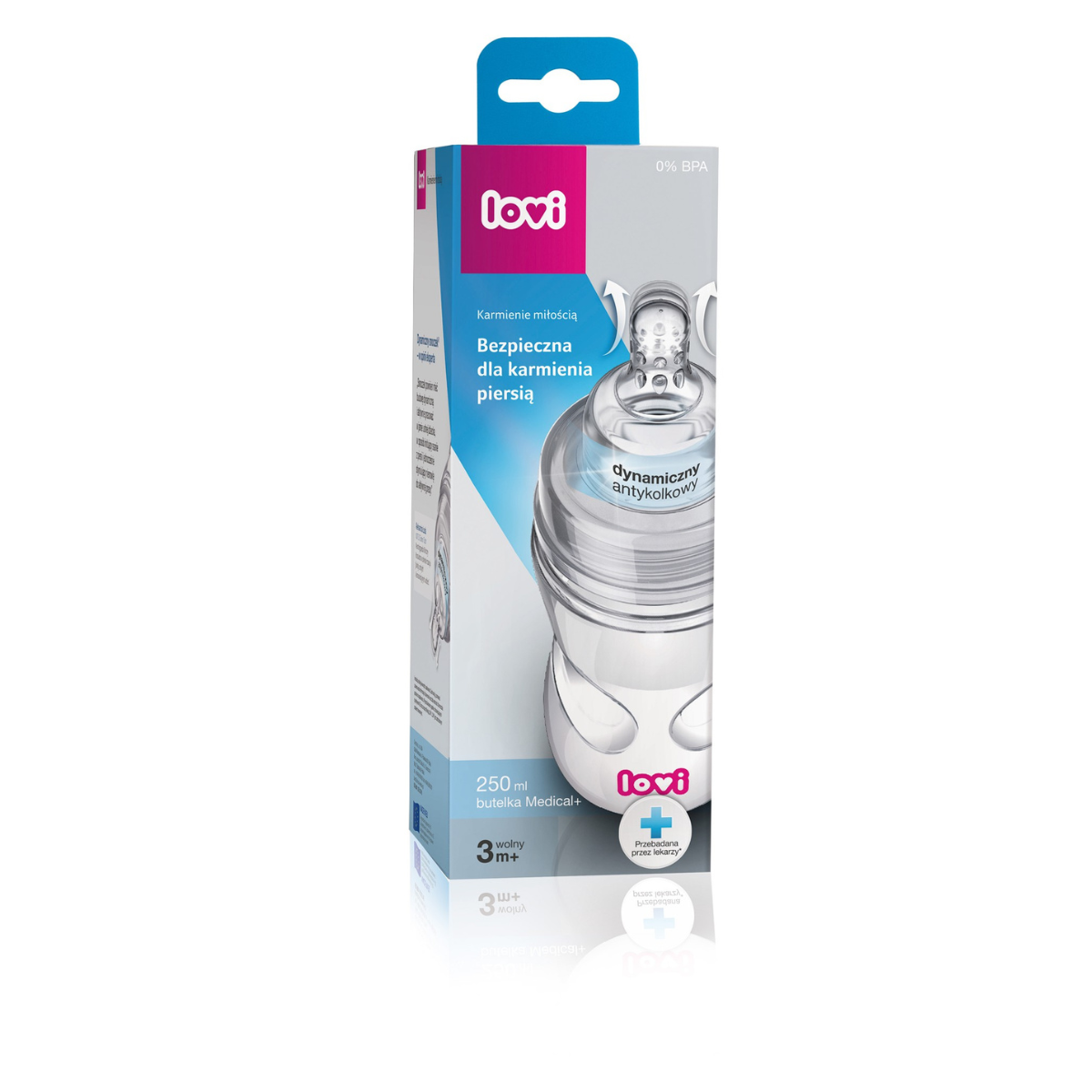 "LOVI Medical+" buteliukas 250 ml