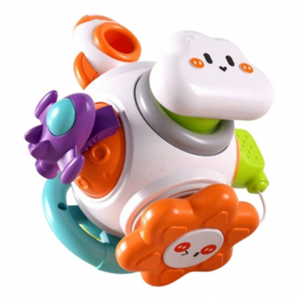 WOOPIE Montessori lavinamasis kosminis kamuolys–raketa 6 in 1 .